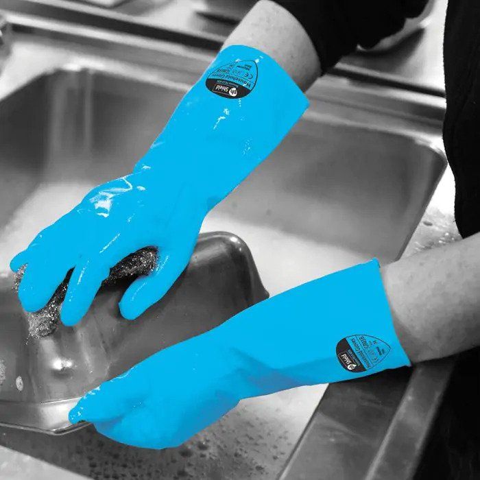 Household Gloves Blue - Extra Large