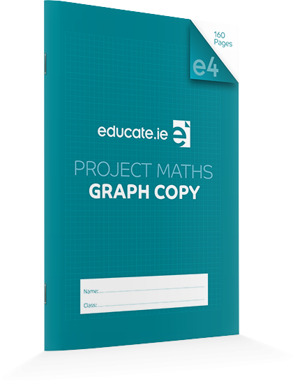 A4 Project Maths Graph Copy 160 Page Educate.ie