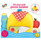 Fill & Spill Picnic Basket
