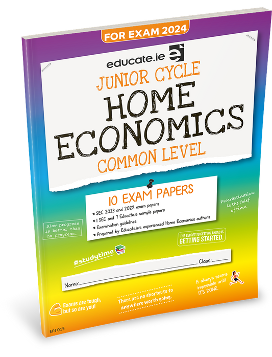 Home Economics Junior Cycle Common Level Exam Papers Educate.ie