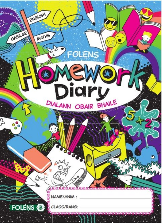 Folens Homework Diary - Primary