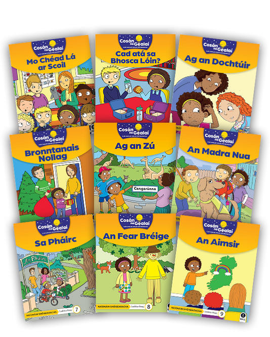 Cosan na Gealai Junior Infants Fiction Reader Pack (9)