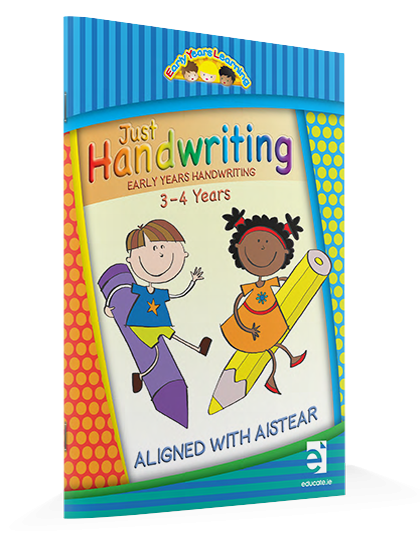Just Handwriting Early Years Handwriting 3-4 Years