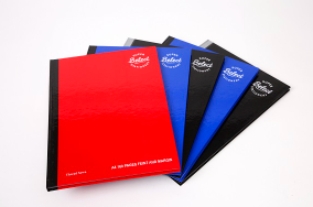 A4 Hardback Notebook 160 page Select