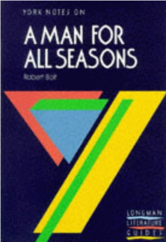 A Man for All Seasons York Notes NOW €2