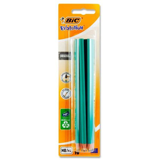 HB Pencil Bic Evolution 10 Pack