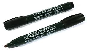 Permanent Marker Black Faber Castell