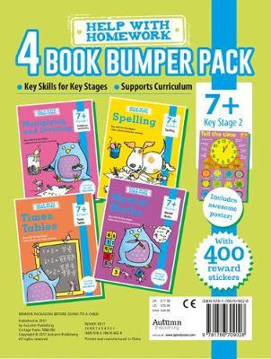 Essential Workbooks 7+: Mental Maths, Multiplying and Dividing, Spelling & Times Tables 4Pack (Was €17.99  Now €10.00)