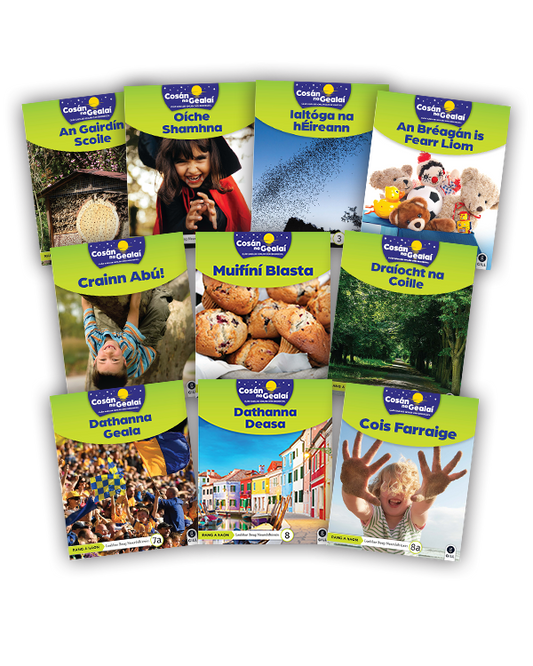 Cosan na Gealai 1st Class Non-Fiction Reader Pack (10)