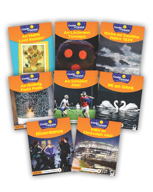 Cosan na Gealai 2nd Class Non-Fiction Reader Pack (8)