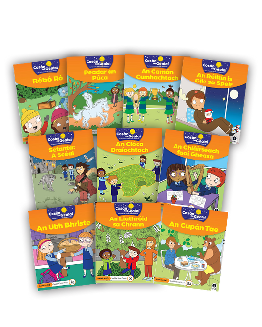 Cosan na Gealai 2nd Class Fiction Reader Pack (10)