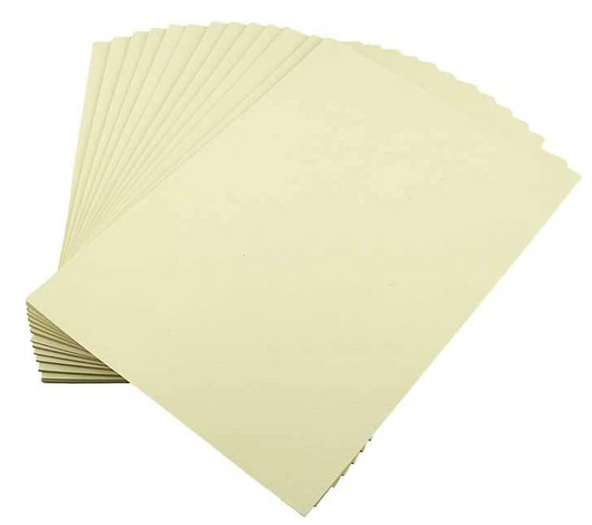 A4 Card Cream 50 Pack 160gsm