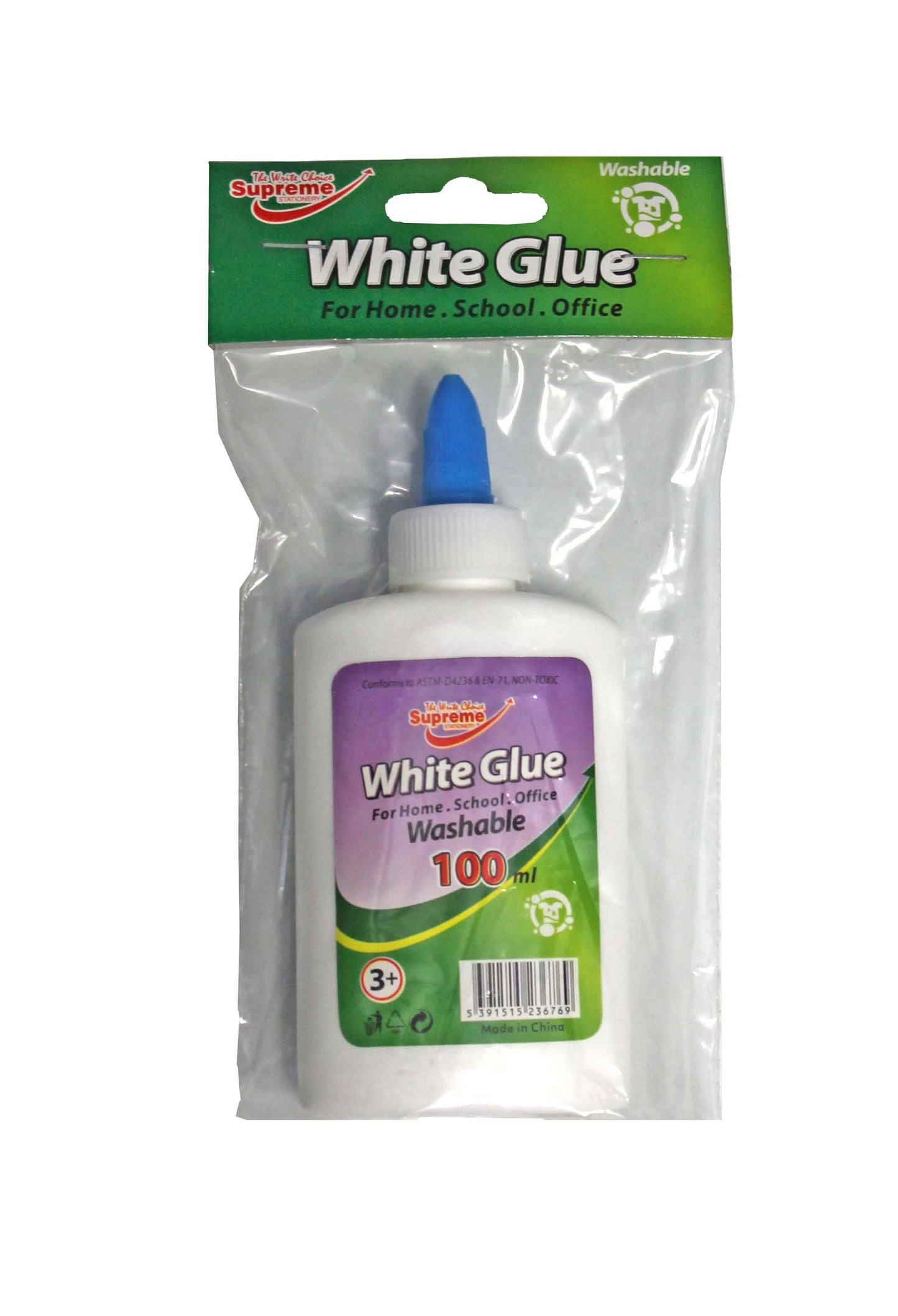 Glue White School 100 Ml Supreme