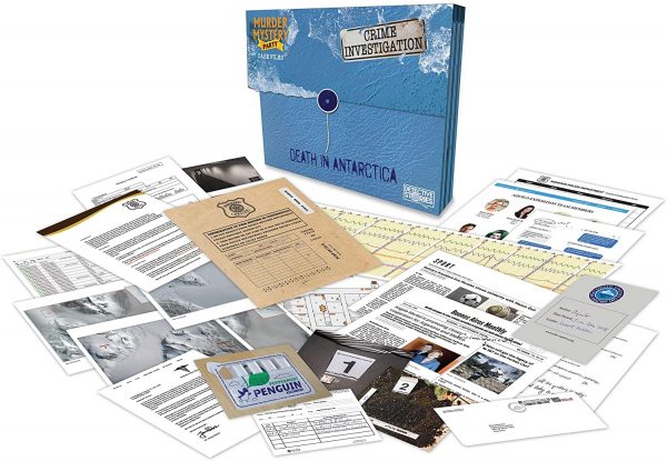 Murder Mystery Party Case Files - Death in Antarctica