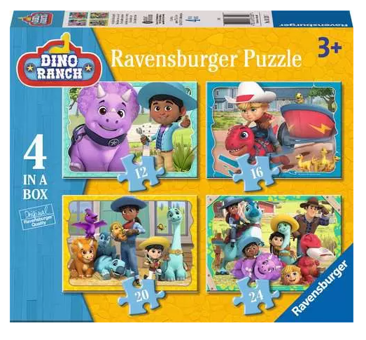 Dino Ranch 4 in a Box Puzzle