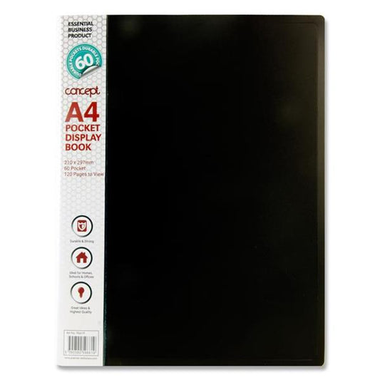 A4 Display Book 60 Pocket Concept