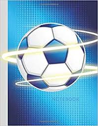 A6 Hardback Notebook Football Design