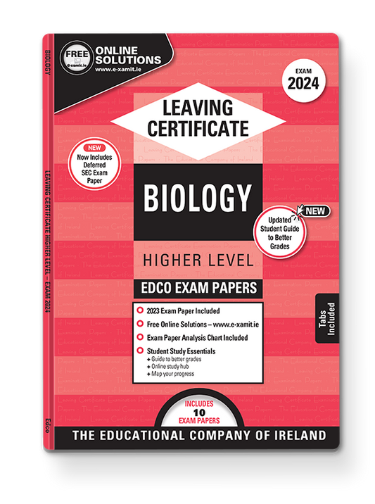 Biology Leaving Certificate Higher Level Edco Exam Papers
