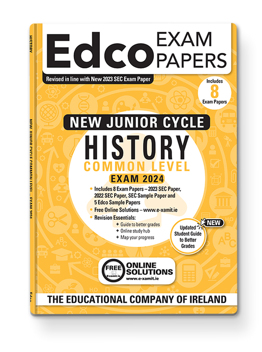 History Junior Cycle Common Level Edco Exam Papers