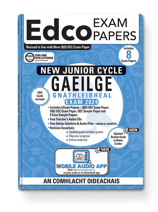 Irish Junior Cycle Ordinary Level Edco Exam Papers