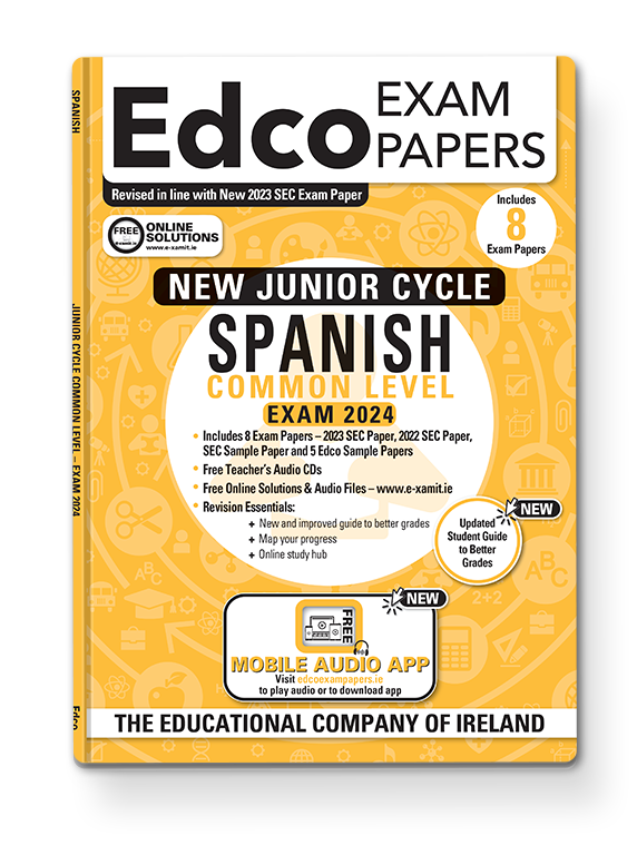 Spanish Junior Cycle Common Level Edco Exam Papers