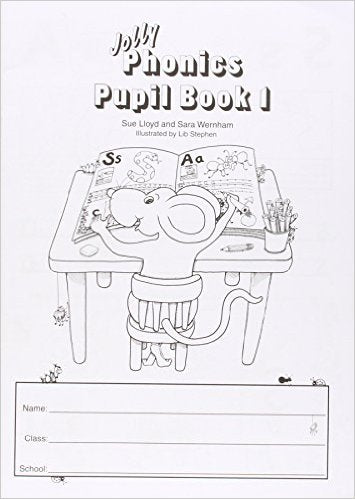 Jolly Phonics Pupil Book 1 Black And White Edition