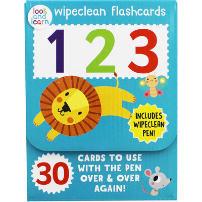 Wipe Clean Flash Cards 1 2 3