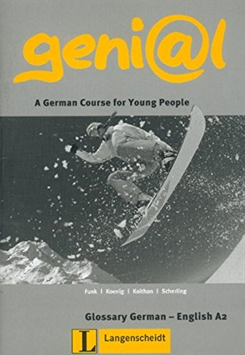 Genial A2 Glossary German - English NOW €2