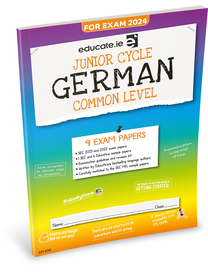 German Junior Cycle Common Level Exam Papers Educate.ie