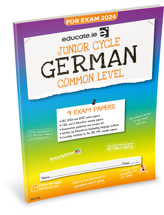 German Junior Cycle Common Level Exam Papers Educate.ie