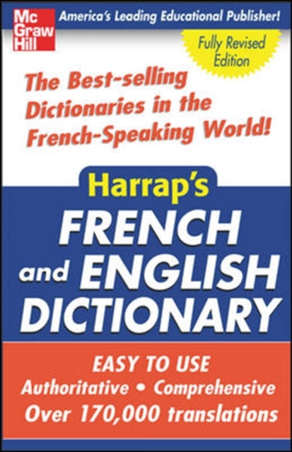 Harrap's French English Dictionary WAS €15.50, NOW €5