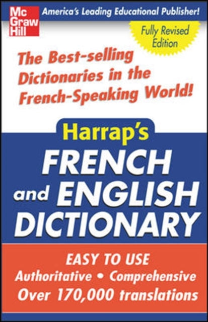 Harrap's French English Dictionary WAS €15.50, NOW €5