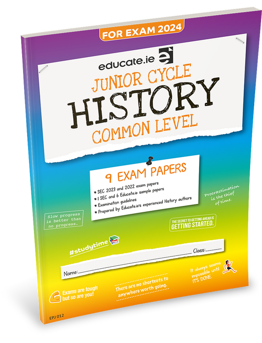 History Junior Cycle Common Level Exam Papers Educate.ie