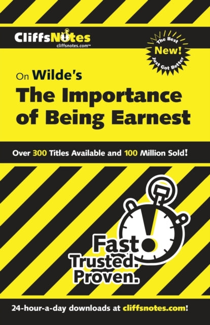 The Importance of Being Earnest CliffsNotes NOW €3
