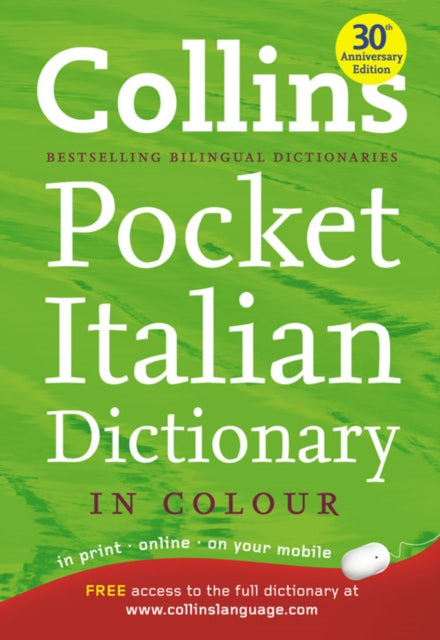 Collins Italian Pocket Dictionary NOW €5