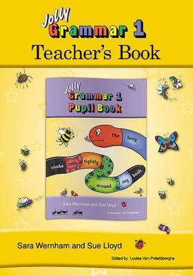 Jolly Grammar 1 Teacher's Book Precursive Now €5