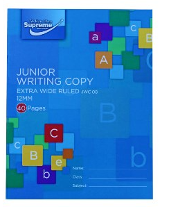Junior Copy Wide Ruled 40 Page Supreme