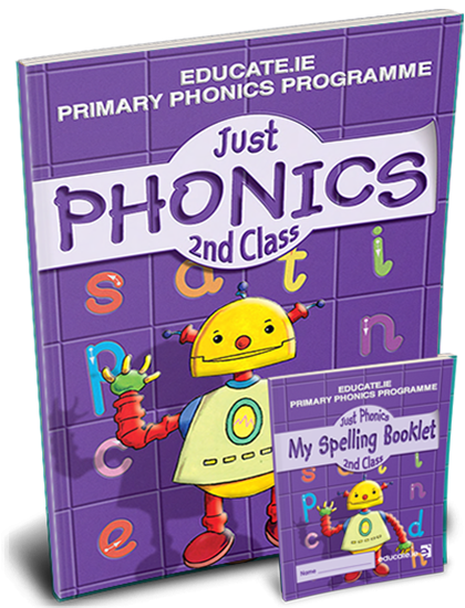 Just Phonics 2nd Class (Incl. My Spelling Booklet)