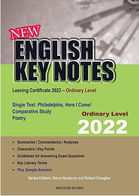New English Key Notes for LC 2022 Ordinary Level NOW €3