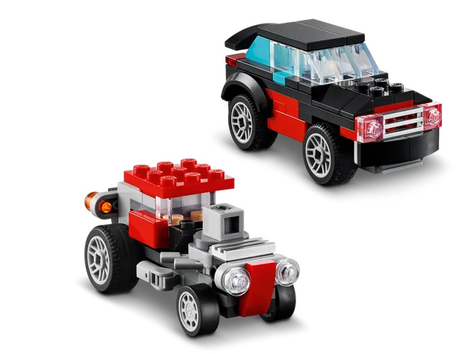 LEGO Creator 3in1 Flatbed Truck with Helicopter (31146)