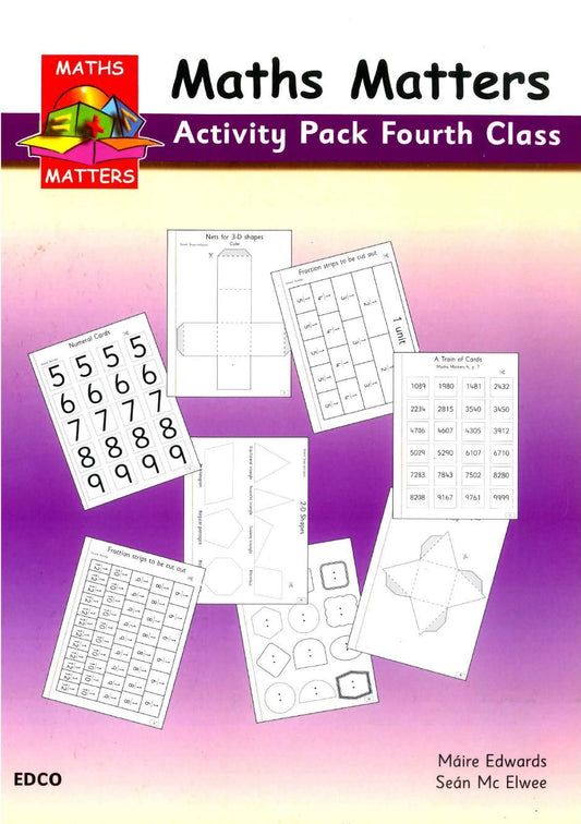 Maths Matters Activity Pack 4th Class NOW €1