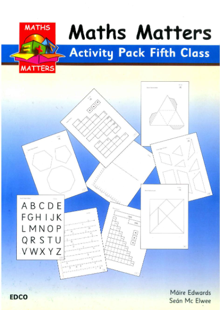 Maths Matters Activity Pack 5th Class NOW €1