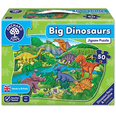 Big Dinosaurs Jigsaw Puzzle 50pc