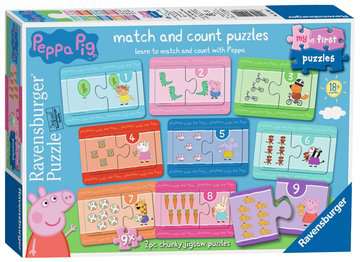 Peppa Pig: Match and Count Puzzle