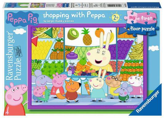 Peppa Pig: Shopping Jigsaw Puzzle 16pc