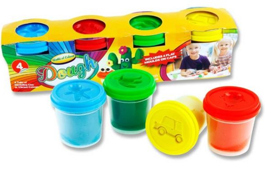 Play Dough 4x140g Pots