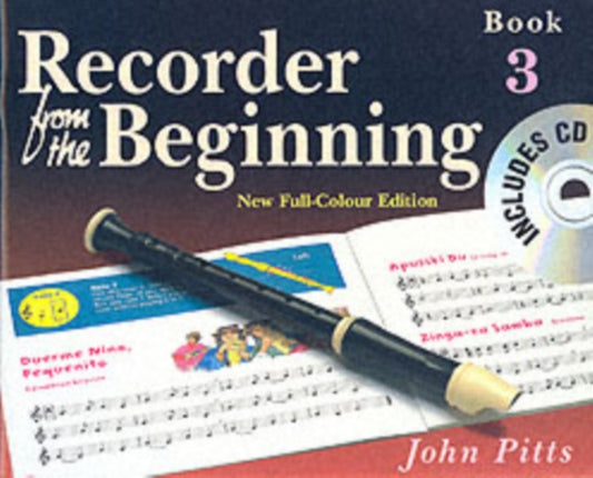Recorder from the Beginning Book 3 with CD (Was €9.50, Now €5)