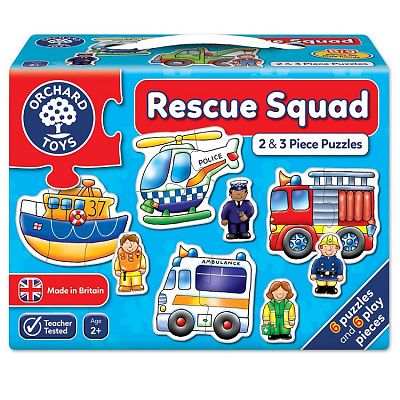 Rescue Squad 2&3 Piece Puzzles