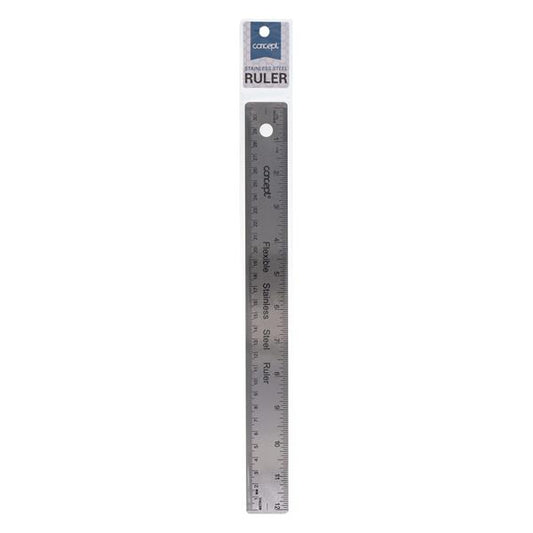 Ruler 12'' Stainless Steel