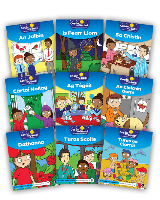 Cosan na Gealai Senior Infants Fiction Reader Pack (9)